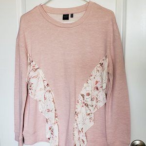 Blush Pink lightweight sweatshirt